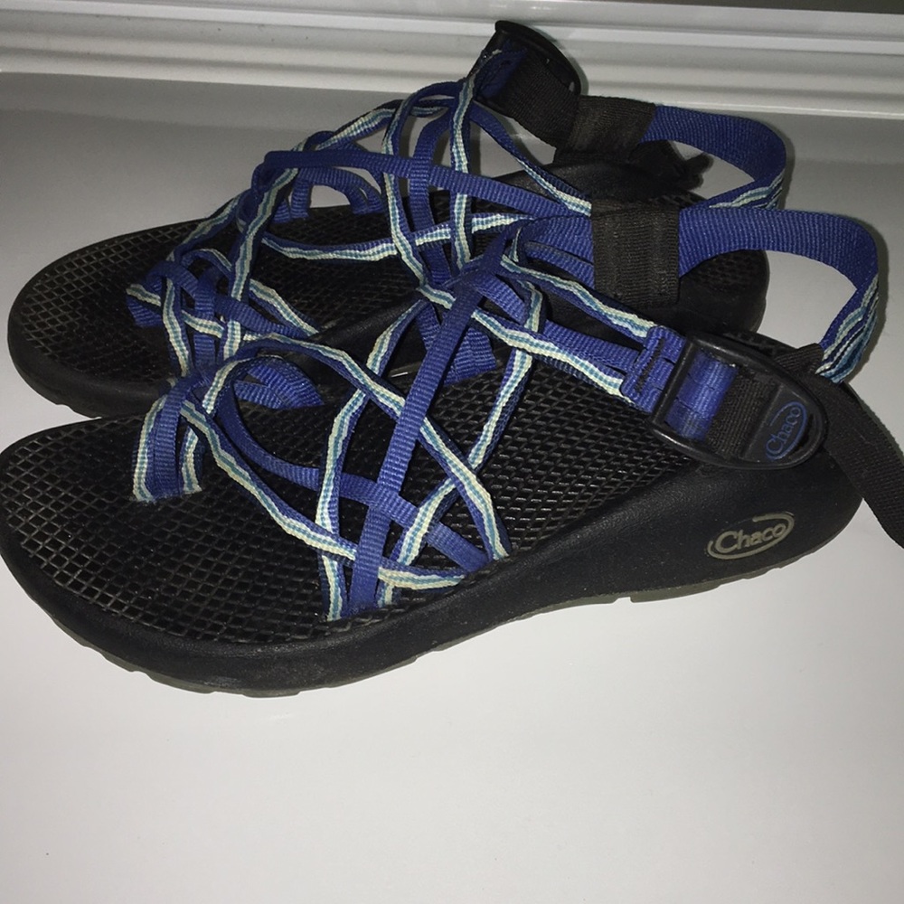 Blue strapy Chacos